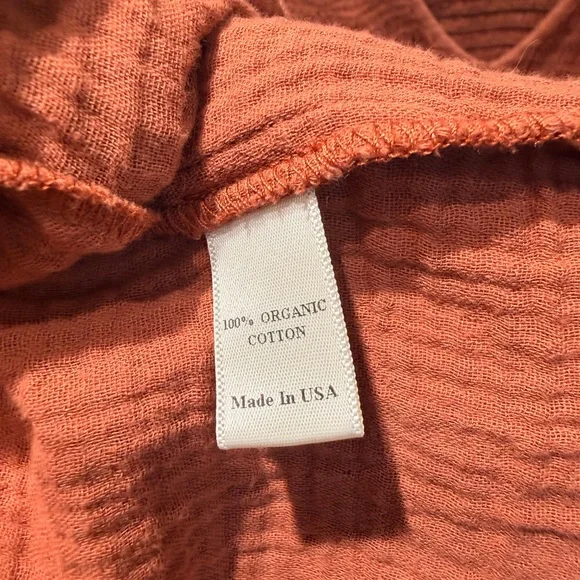 Christy Dawn Brooklyn Women's Terracotta Tiered Maxi Dress - Smocked Bodice - Picture 11 of 11